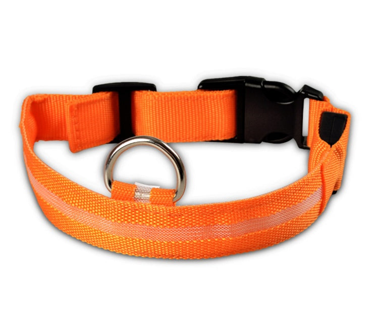 Nylon LED Pet Luminous Leash Night Safety