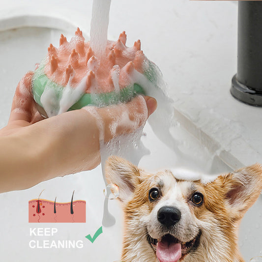 Fantastic Portable Soft Dog Brush For Cleaning And Gromming