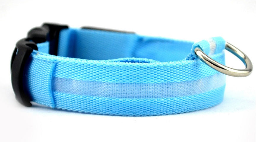 Nylon LED Pet Luminous Leash Night Safety