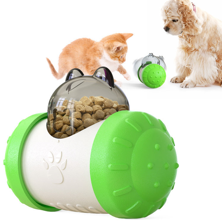 Interactive and Educational Slow Food Ball for Pets