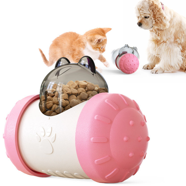 Interactive and Educational Slow Food Ball for Pets