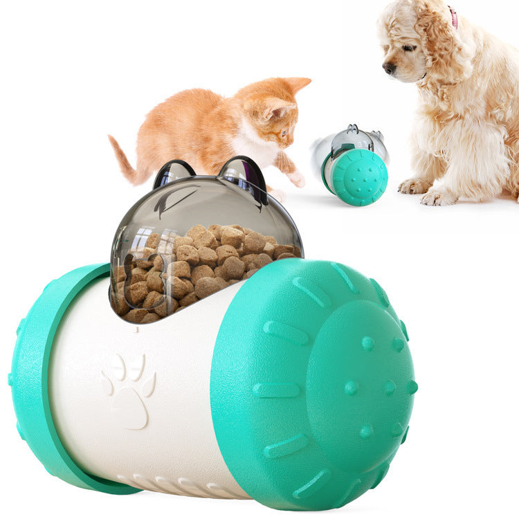 Interactive and Educational Slow Food Ball for Pets